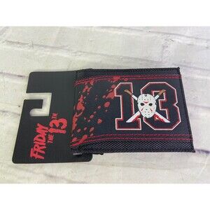 Friday The 13th Jason Voorhees Fear Fridays Horror Bi-Fold Wallet NEW